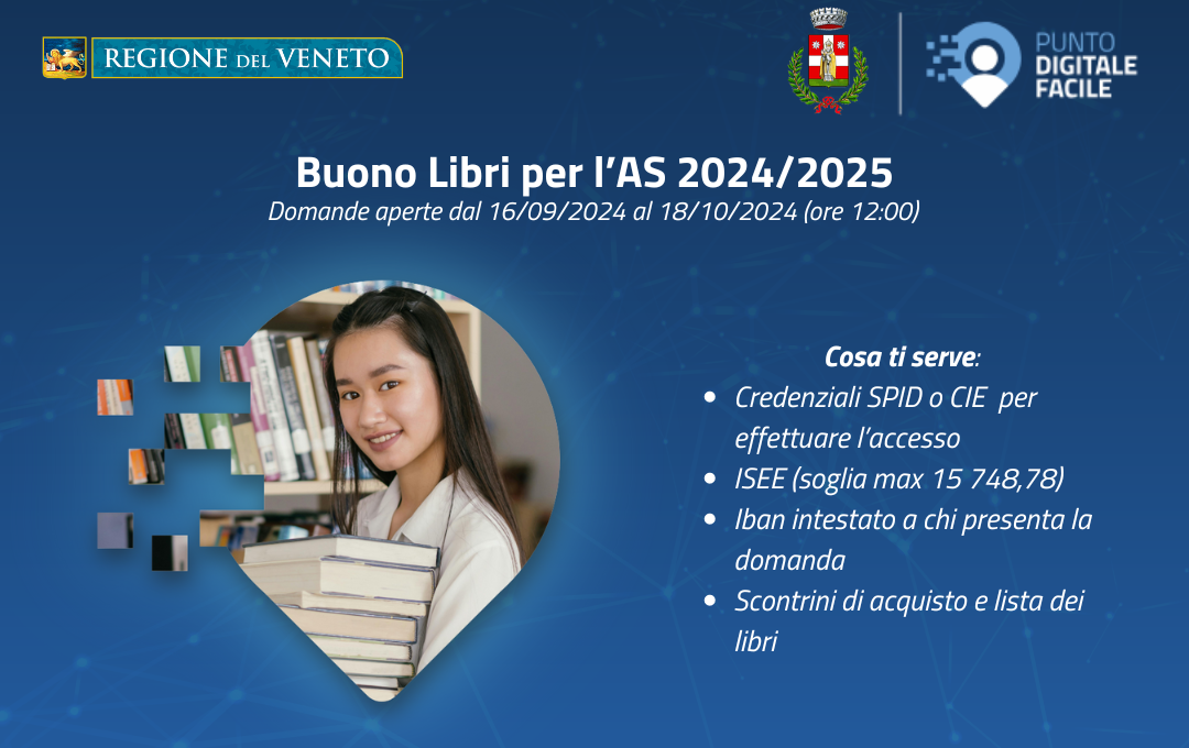 Contributo regionale – Buono Libri a.s. 2024/2025